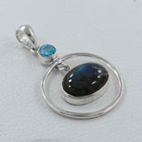 Labradorite 925 Sterling Silver Pendant