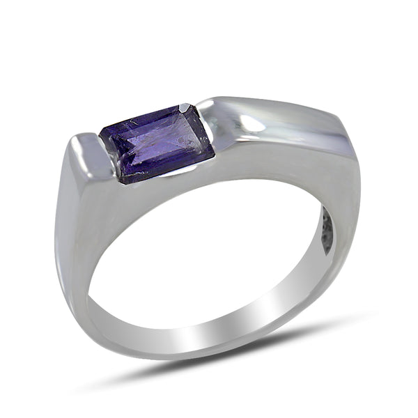 925 Sterling Silver Amethyst Ring