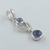 Tanzanite Cab 925 Silver Pendant