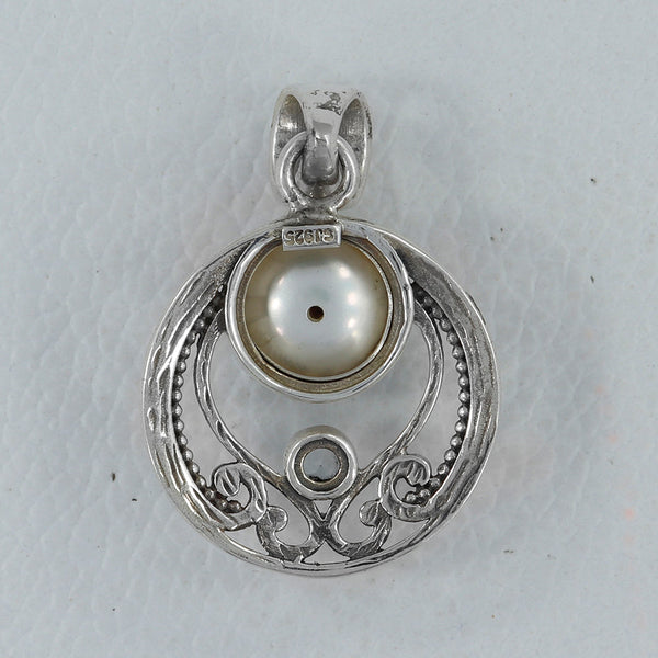 925 Sterling Silver Pearl Pendants