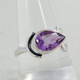 Amethyst Birthstone Silver Rings