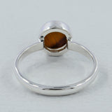 Tiger Eye Silver Ring