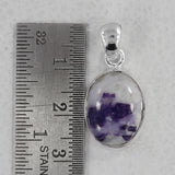 Morado Opal Gemstone Silver Pendant