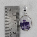 Morado Opal Gemstone Silver Pendant