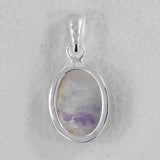 Morado Opal Gemstone Silver Pendant