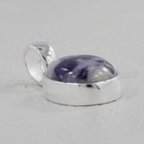 Morado Opal Gemstone Silver Pendant