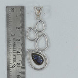 Blue Topaz 925 Sterling Silver Pendant