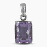 925 Sterling Silver Amethyst Pendants
