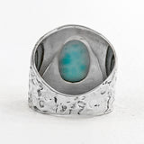 Pink Opal 925 Silver Ring