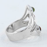 Peridot  Silver Ring