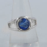 Blue Kyanite Sterling Silver Ring