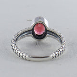 Natural Mystic Quartz Silver Ring