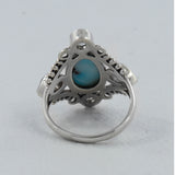 Labradorite Flashy Stone Designer Ring