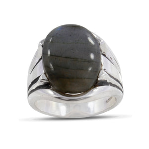 925 Sterling Silver Larimar Rings