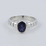 Black Onyx Silver Rings