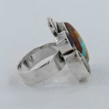 Boulder Turquoise Silver Ring