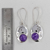 Pietersite Jasper  Silver Earrings