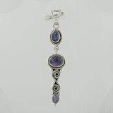 925 Sterling Silver Tanzanite Pendant