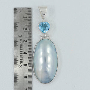 925 Silver Mabe Pearl Pendants