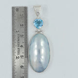 Mabe Pearl 925 Sterling Silver Pendant