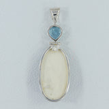 925 Silver Mabe Pearl Pendant