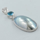 925 Silver Mabe Pearl Pendant