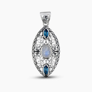 Labradorite Silver Pendants