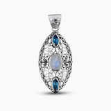 Labradorite Silver Pendants