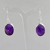 Amethyst  Earrings Silver