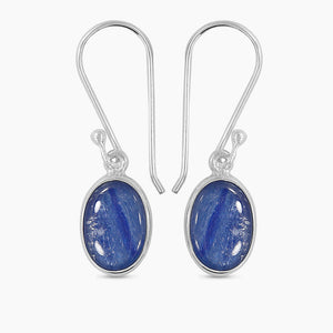 Kyanite Silver Earrings