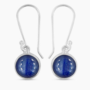 Kyanite Silver Earrings