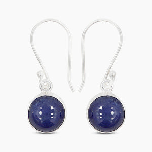 Tanzanite Silver Earrings