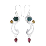 Amethyst Silver Earrings