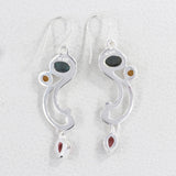 Amethyst Silver Earrings