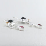 Amethyst Silver Earrings