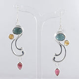 Amethyst Silver Earrings