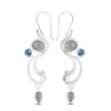 Amethyst Silver Earrings