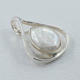 Fresh Water Pearl 925 Silver Pendant