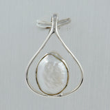 Fresh Water Pearl 925 Silver Pendant