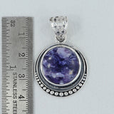 925 Sterling Silver Larimar Pendants