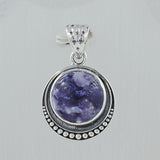 925 Sterling Silver Larimar Pendants