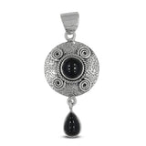 Black Star 925 Silver Pendant