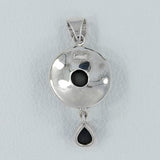 Black Star 925 Silver Pendant