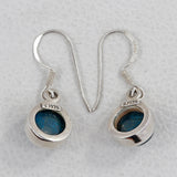 Apatite Silver Earrings