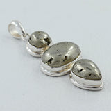 Pyrite 925 Sterling Silver Pendant