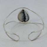 Dendritic Opal Sterling Silver Women's Bangle Gift