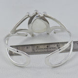 Pieter site Jasper 925 Sterling Silver Cuff Bangle Jewelry