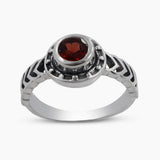 925 Sterling Silver Amethyst Rings