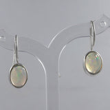 Hessonite Silver Earring