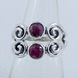 Tourmaline Silver Ring